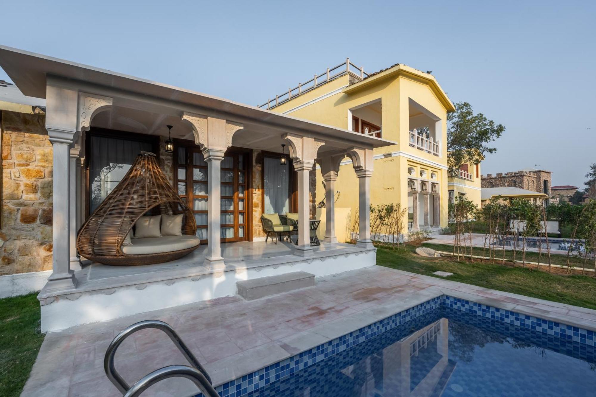 Juna Mahal Jungle Resort Ranthambore 萨瓦伊马多普尔 外观 照片